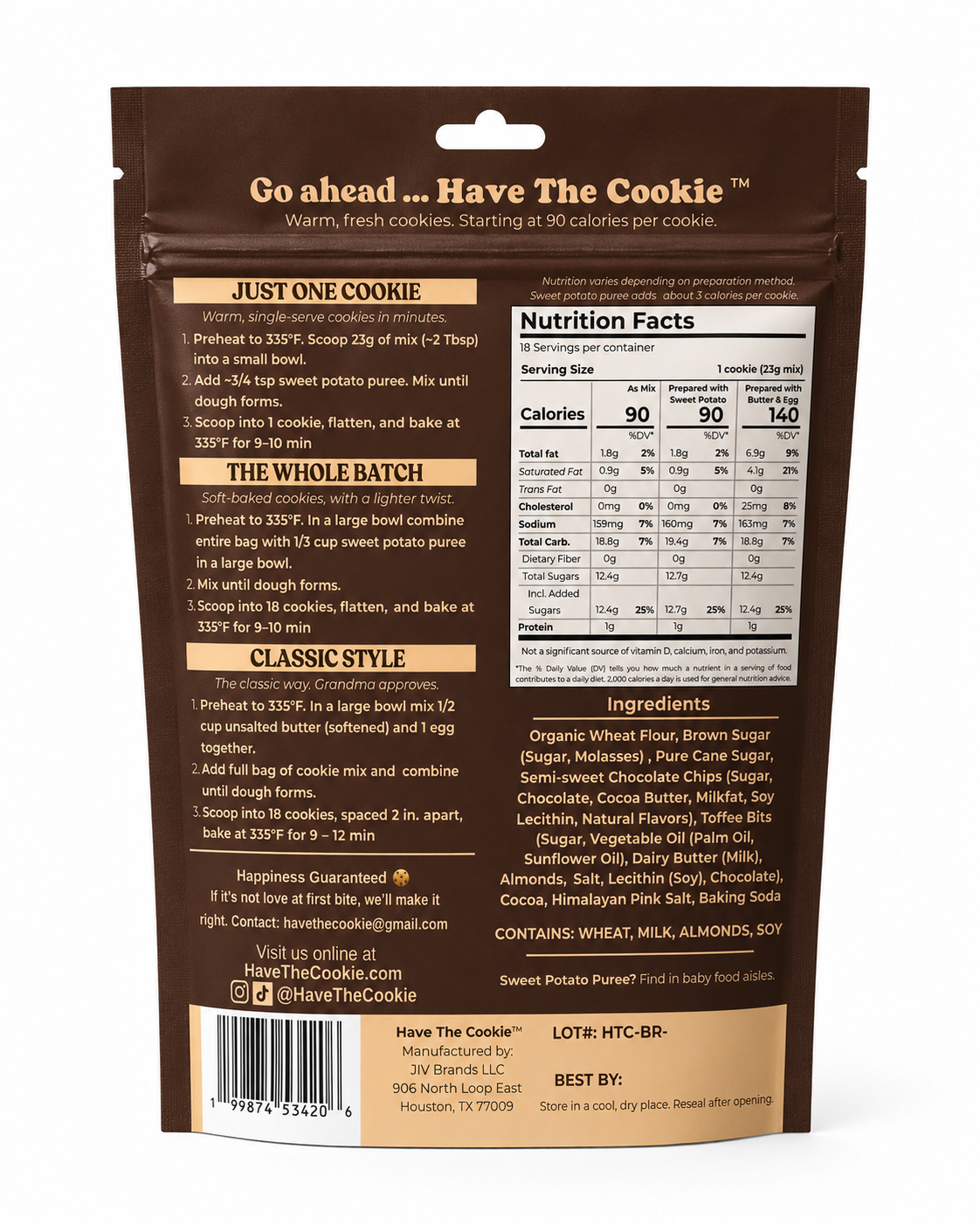 Have The Cookie™ Variety Pack (4 Cookie Mixes)