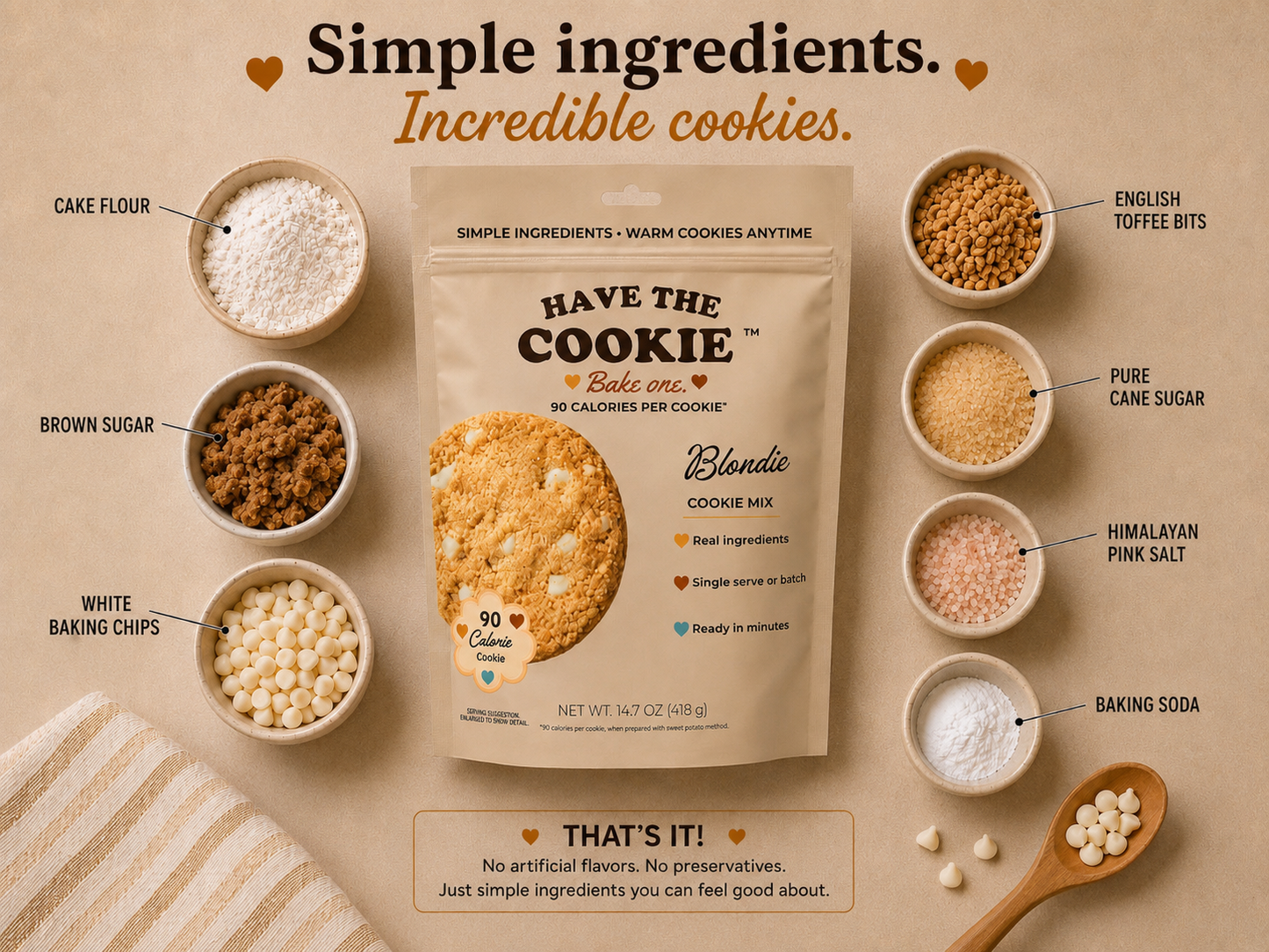 Have The Cookie™ Variety Pack (4 Cookie Mixes)