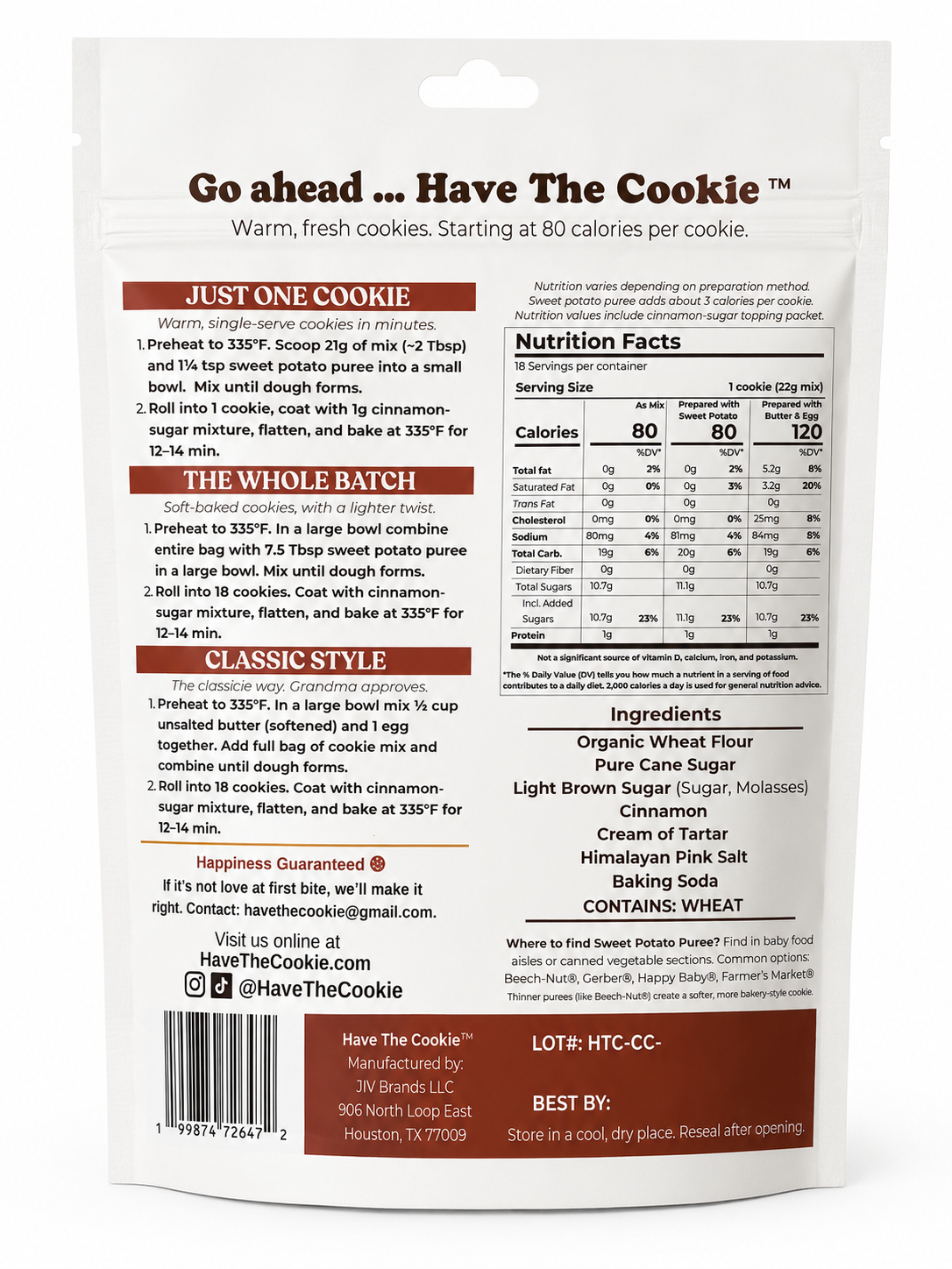Snickerdoodle Cookie Mix