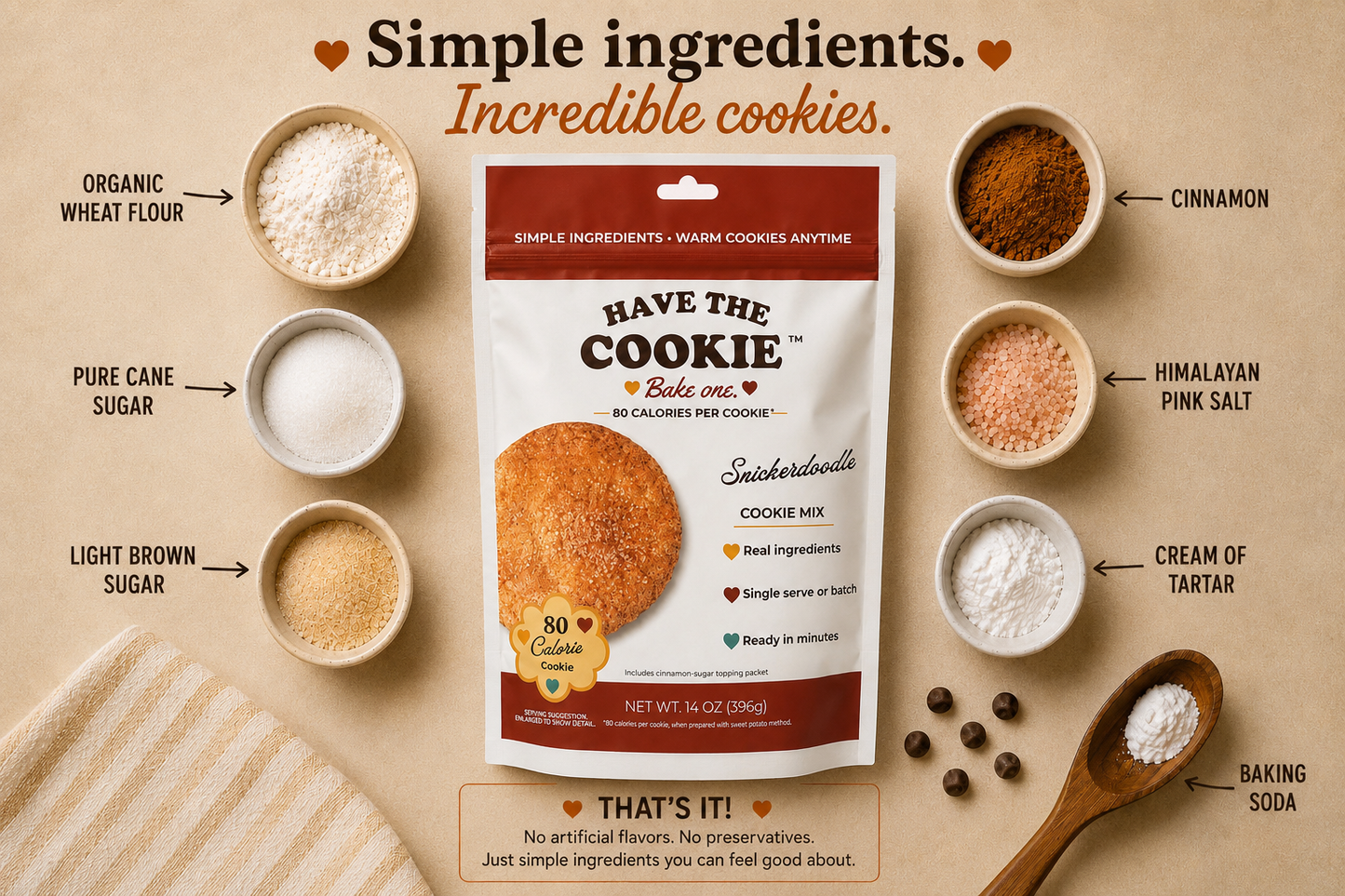 Snickerdoodle Cookie Mix